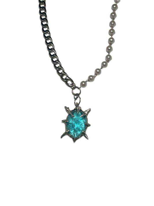 Blue Domain Expansion Necklace