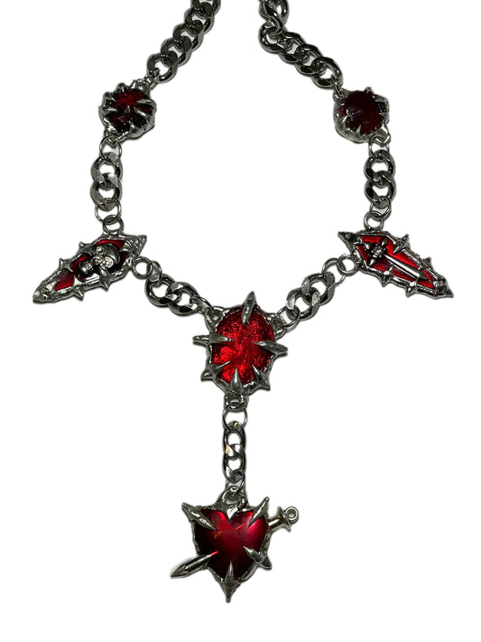 Red Lost Boys Necklace