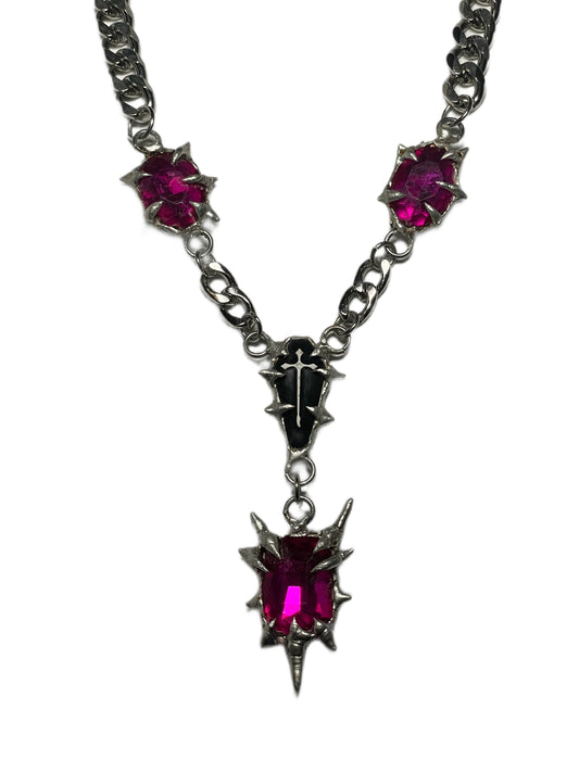 Pink Poison Necklace