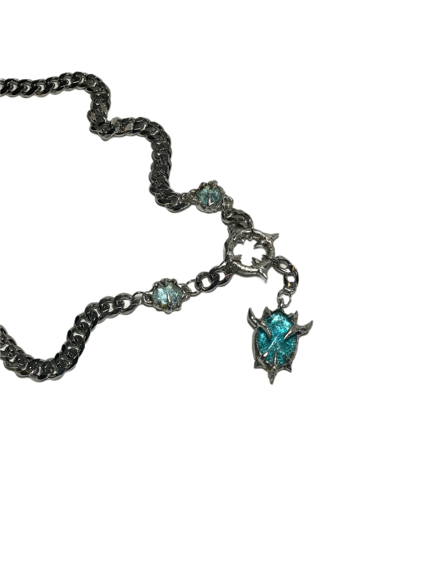 Blue Eragon Necklace