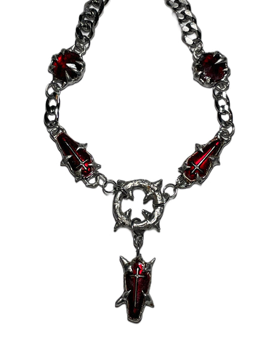 Red Grave Necklace