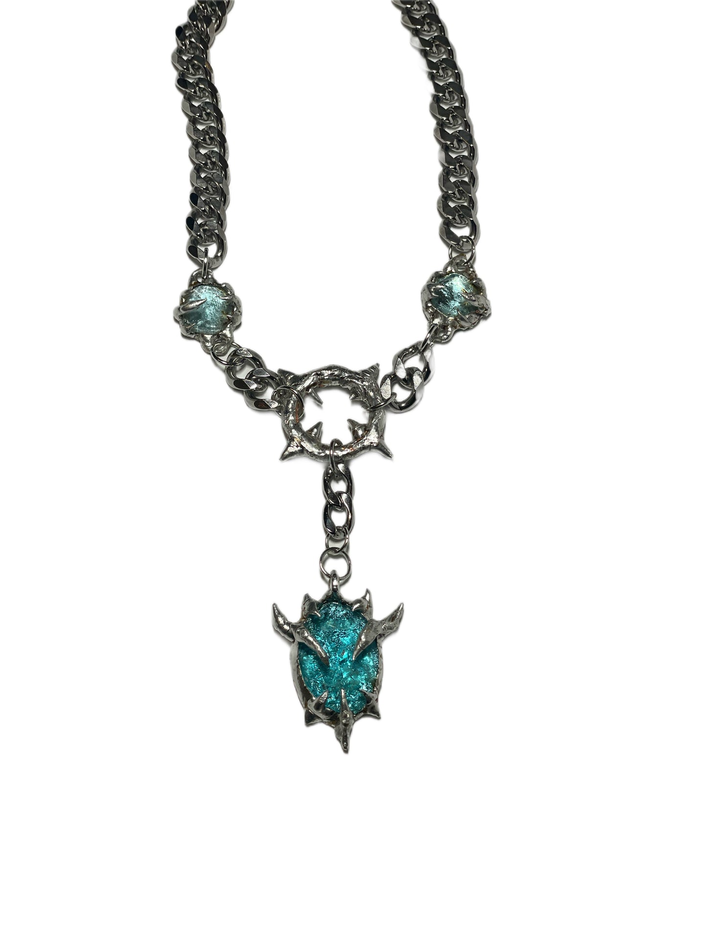 Blue Eragon Necklace