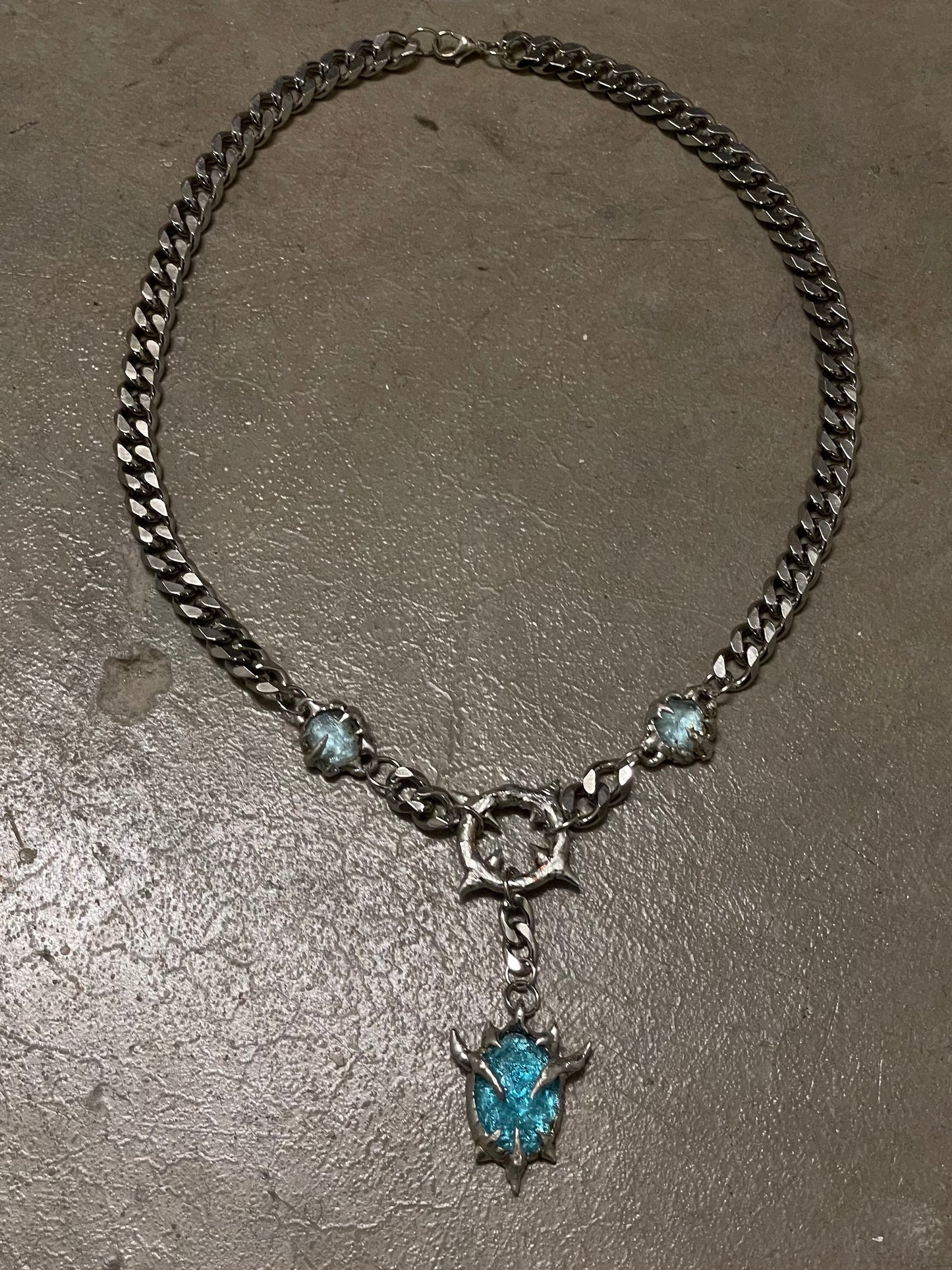 Blue Eragon Necklace