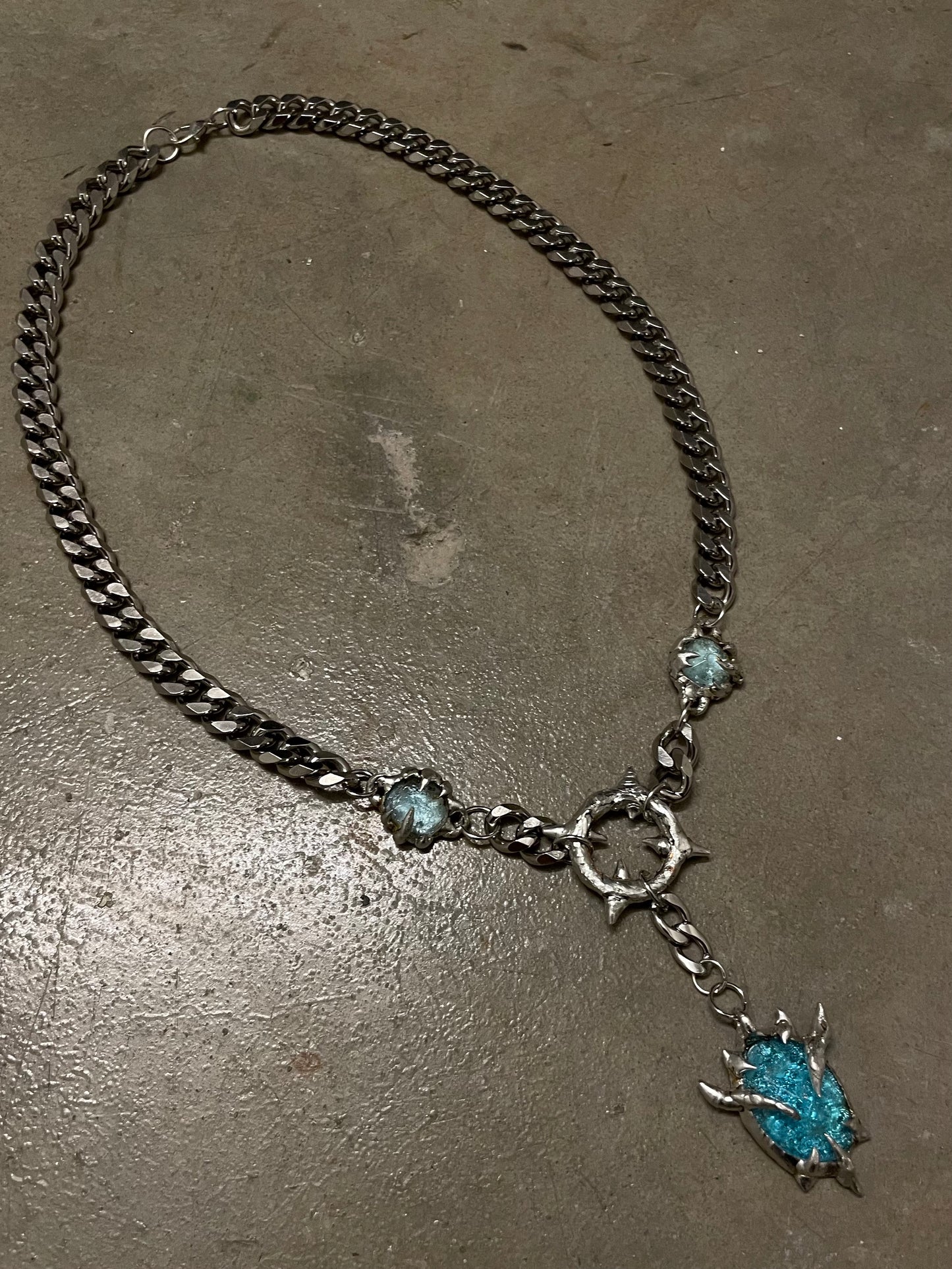 Blue Eragon Necklace