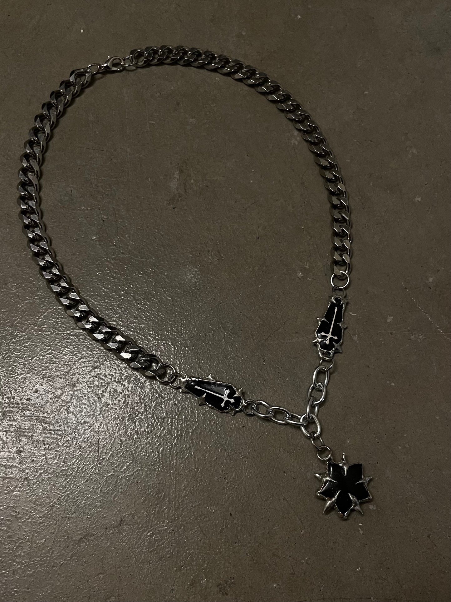 Black Star Necklace